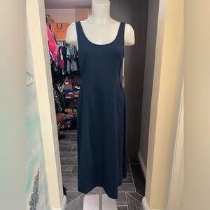 NWT Lauren Conrad Navy Blue Midi Dress